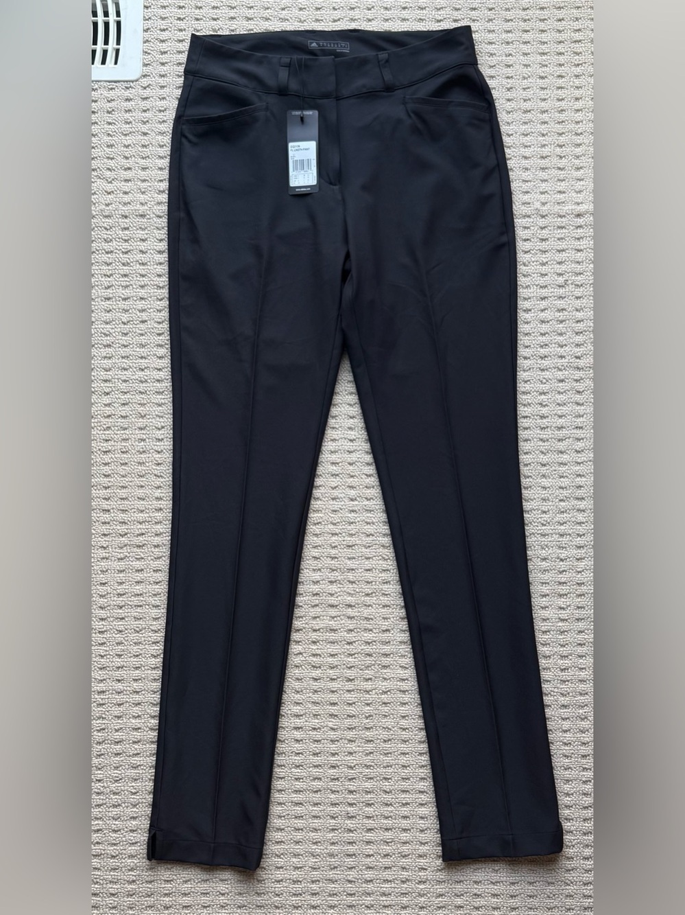 Adidas Women's FL Black Slim Golf Pants
